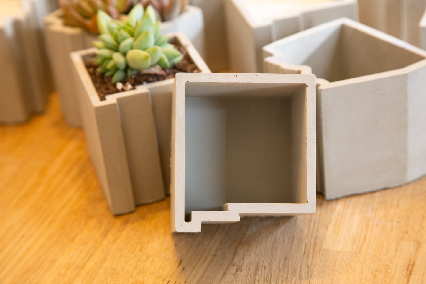 New Mexico Concrete Planter | Candle Holder | Vessel