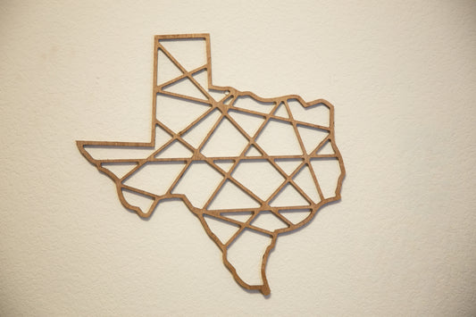 Geo Texas Wall Decor