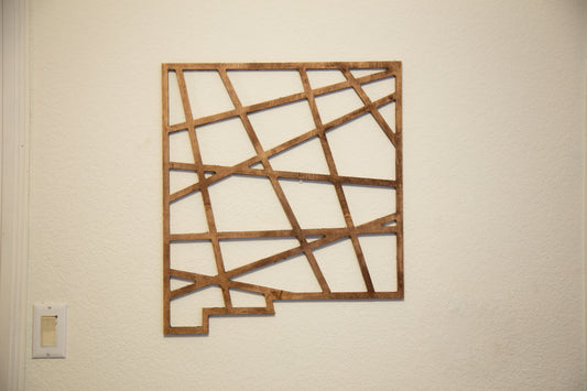Geo New Mexico Wall Decor